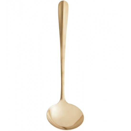 Concha 32cm Aço Inox Positano Dourada